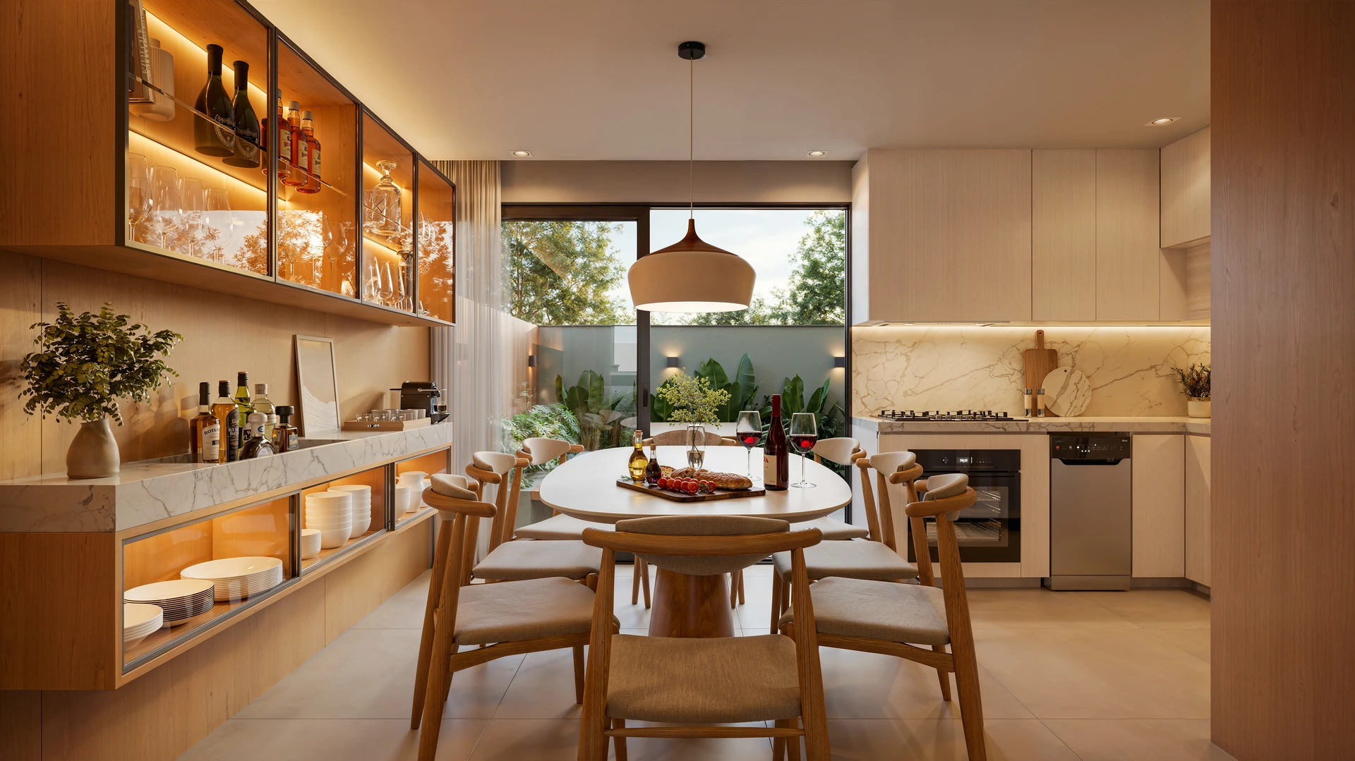 Casa de 3 dormitórios — Cozinha