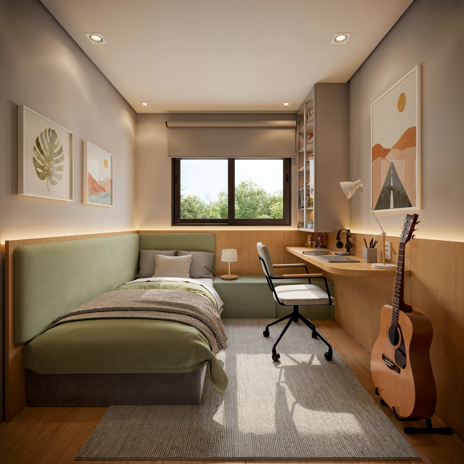 Casa de 3 dormitórios — Quarto infantil
