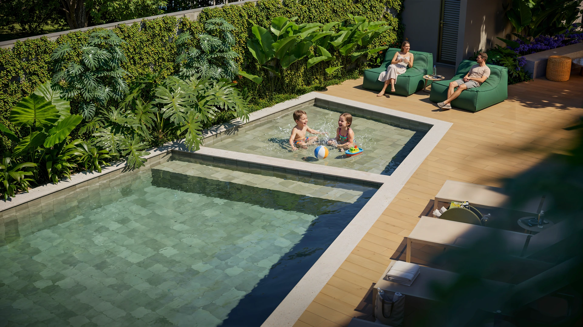 Club House — Piscina infantil