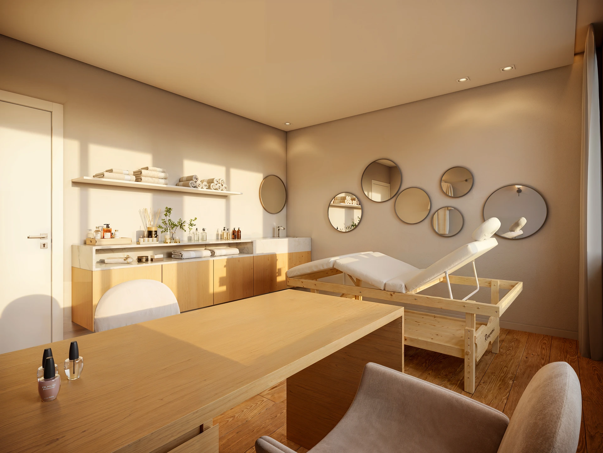 Club House — Spa e sala de massagem