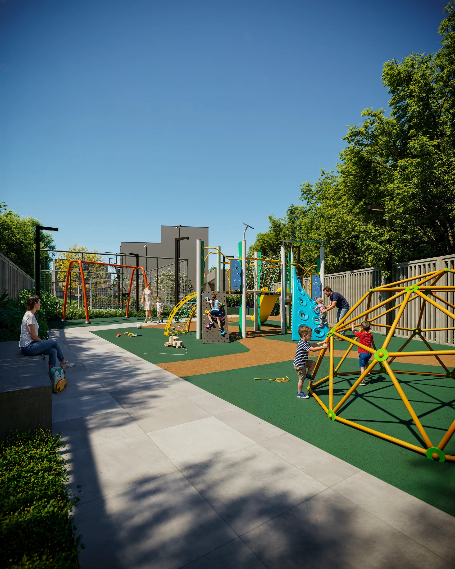 Lazer externo — Playground