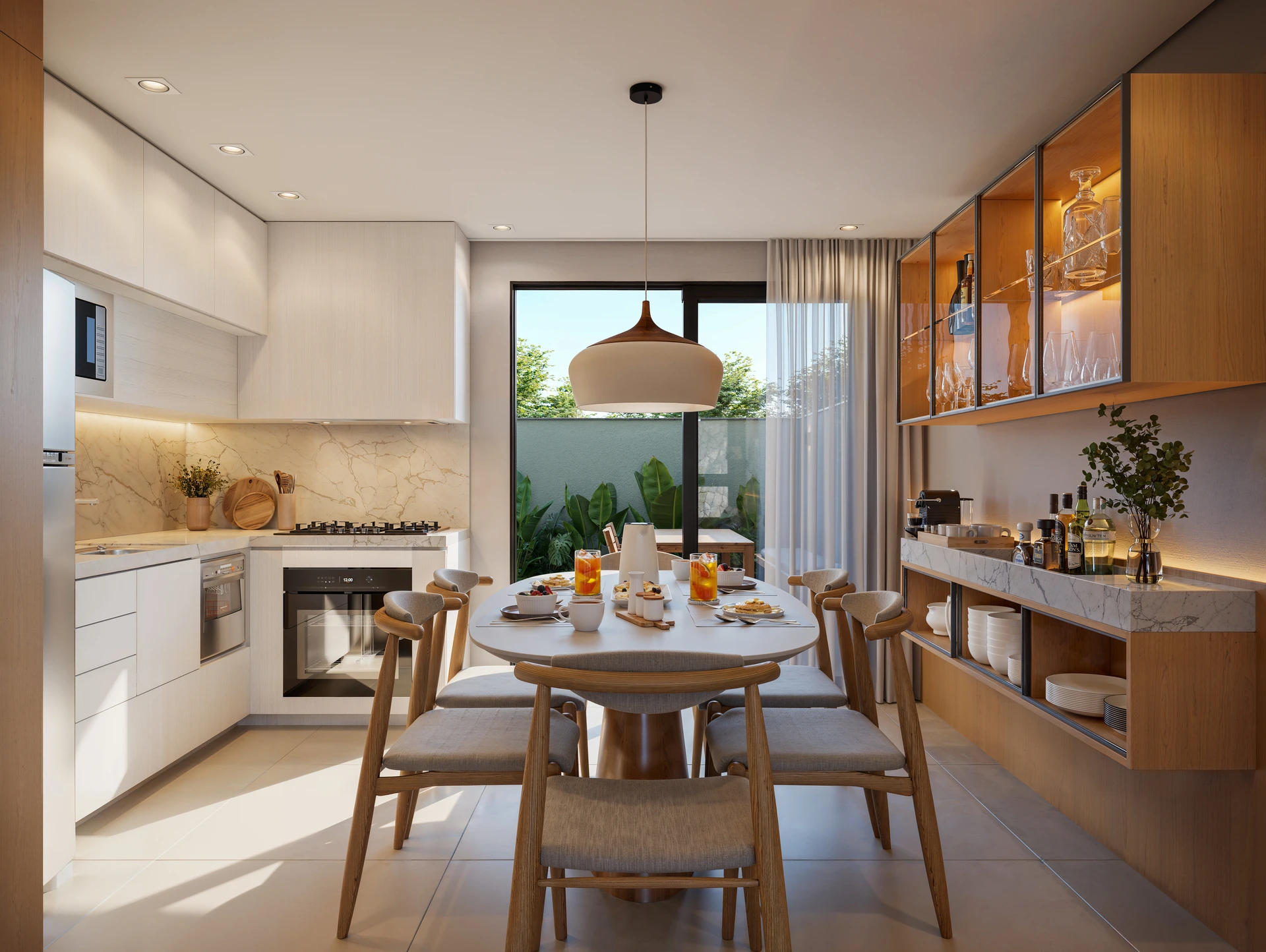 Casa de 4 dormitórios — Cozinha